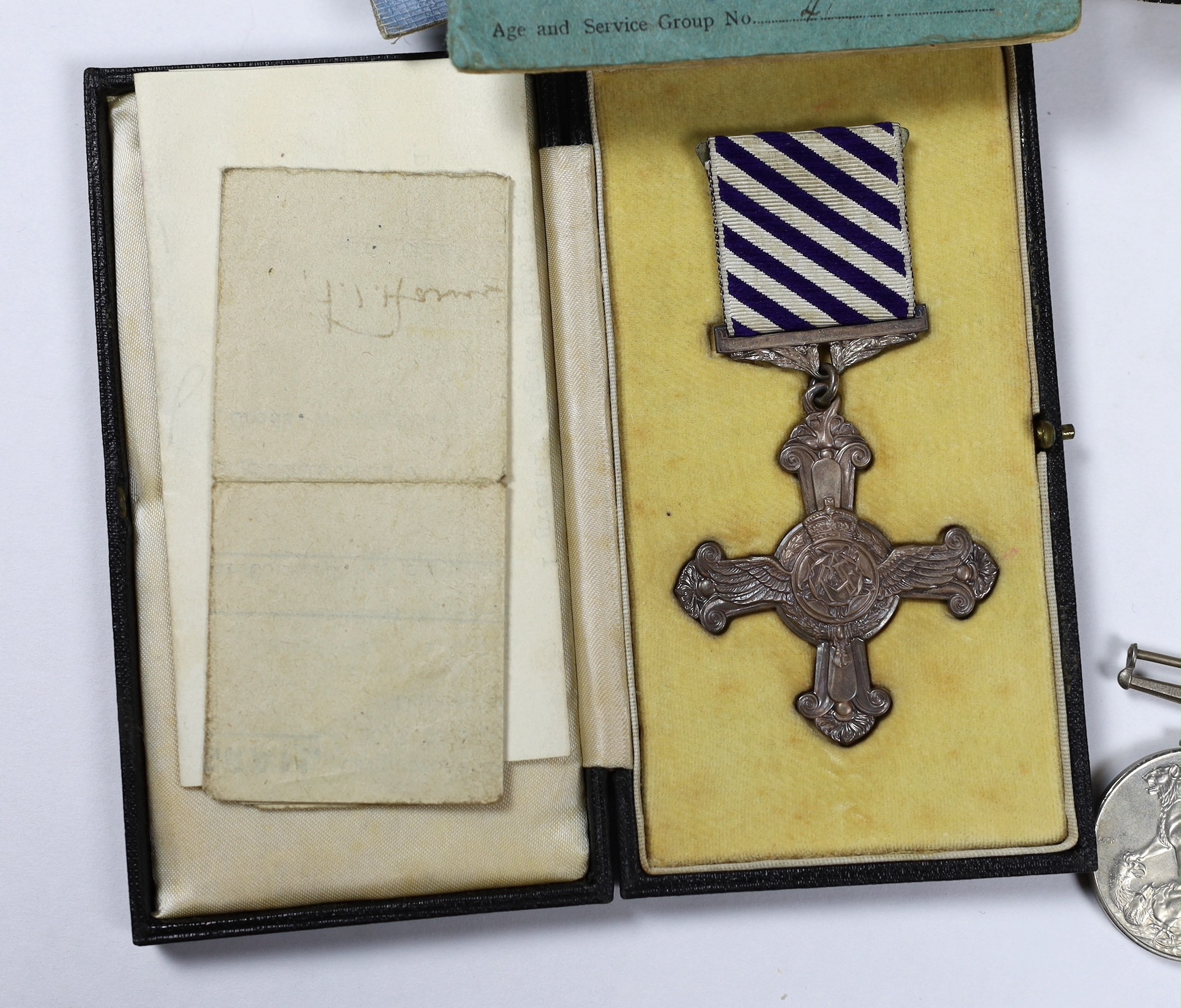 A WW2 DFC medal group to 1451840 Flight Lieutenant K.H.Dempster